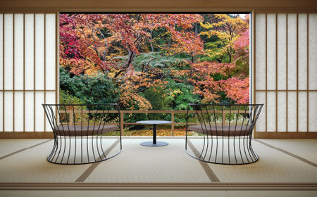 TSUZUMI ラウンジチェア あぐらがかける椅子 家具 イス いす おしゃれ オシャレ 鉄家具