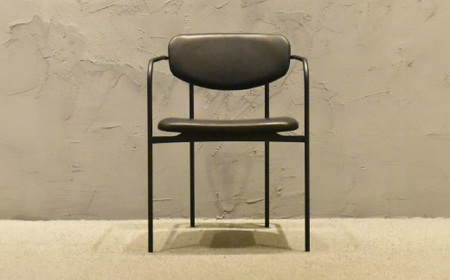 CRANK アームチェア 鉄フレームの軽やかな椅子 家具 イス いす おしゃれ オシャレ 鉄家具