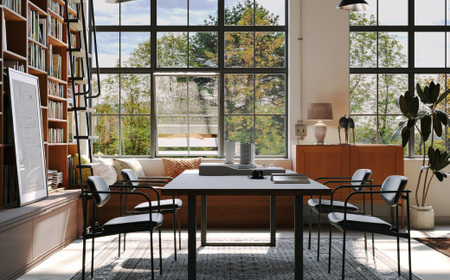 CRANK アームチェア 鉄フレームの軽やかな椅子 家具 イス いす おしゃれ オシャレ 鉄家具