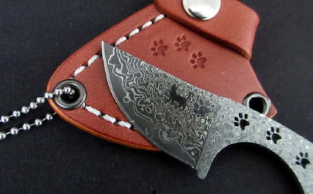 ネックニャイフ スキナー ダマスカス