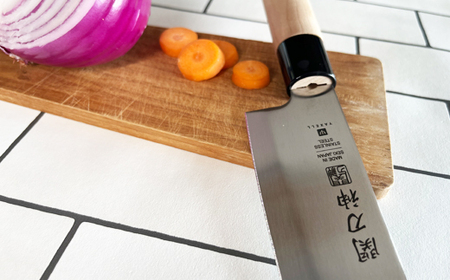 関刀神 和包丁 先丸 三徳包丁 164mm