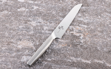 関孫六オールステンレスコンパクトナイフ　サヤ付き