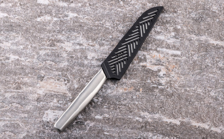 関孫六オールステンレスコンパクトナイフ　サヤ付き