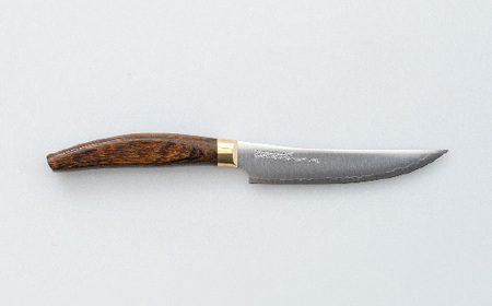 ELEGANCIA ステーキナイフ 男性用 大きいハンドル プレゼント KSK-06 キッチンツール 料理 日本製 刃物 メンズ エレガンシア