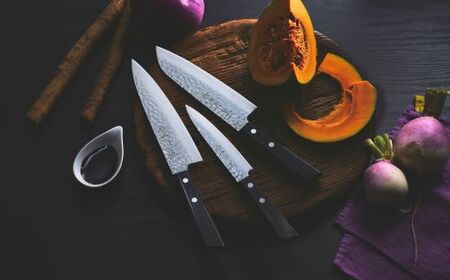 兼義作V金１０槌目　シェフナイフ 刃物 関市 日本製 キッチンツール 料理