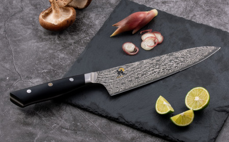 MIYABI ミヤビ 「 800DP 牛刀 200mm 日本製 」 ダマスカス シェフ ナイフ 包丁 多層鋼 岐阜県関市製 【日本正規販売品】 54481-201