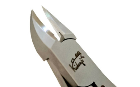 ニッパー爪切り【喜伝次 爪切り 憧 - あこがれ - 爪ヤスリ・レザーケース付き】 カーブ刃