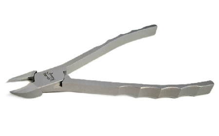 ニッパー爪切り【喜伝次 爪切り 暖 - あたたか - 爪ヤスリ・レザーケース付き】 カーブ刃波柄