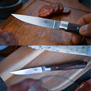 シースナイフ（トラウト＆バード） ハンドル：ローズウッド