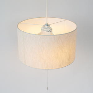 美濃和紙照明ペンダントライト　VPN2-1051　小倉流紙白　2灯　200Wまで対応　電球別売／照明器具　和風　和紙使用　筒型　2灯 　200Wまで対応　電球別売