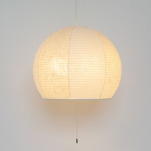 美濃和紙照明ペンダントライト　SPN2-1063　小倉流紙白×極み麻葉　200Wまで対応　電球別売／照明器具　和風　和紙使用　2灯　ドーム型 200Wまで対応　電球別売