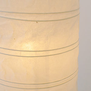 美濃和紙照明フロアスタンド　B-131　薄柳　E-17　40W×2個まで対応　LED電球使用可／照明器具　和風　和紙使用　円筒型　和室　リビング　客間　廊下　E-17　40W×2個まで対応　LED電球使用可