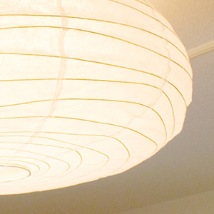 美濃和紙照明LEDシーリングライト SC-106 揉み紙 12畳対応 調色・調光可 リモコン付/照明器具 和風 和紙使用 LED リモコン タイマー機能 12畳対応 調色・調光可