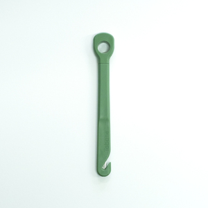 Tabane　段ボール結束ツール　グリーン　／引っ越し　紐通し　穴あけ　結束　ゴミ捨て　荷造り