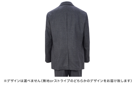 高級メンズスーツ 秋冬仕様【100 AB7】グレー系