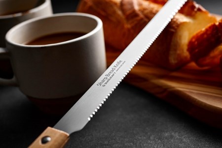 H6-01 シャープブレッドナイフ（BB-2016） ～パンナイフ パン切り包丁 ブレッドナイフ～ 