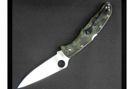 H45-07 【スパイダルコ】エンデューラ4ZOME グリーン（アウトドアナイフ）