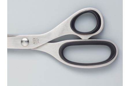 H9-134 ALLEX 事務用はさみ（特大）【ブラック】（S-200 1078B）