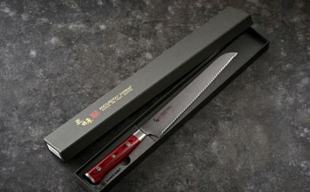 H77-16 三昧 クラシック プロ 紅蓮 パン切り包丁 230mm