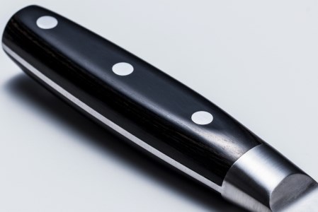 H38-07 関喜一作/ダマスカスモデル ハムスライサー