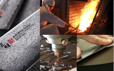 H40-29 三昧 クラシック プロ ダマスカス 紅蓮 ステーキナイフ