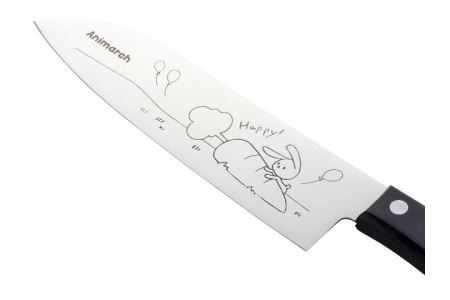 Animarch　うさぎ　三徳包丁　H8-17