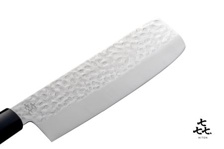 「?.」 KITEN 槌目 菜切包丁 H10-95