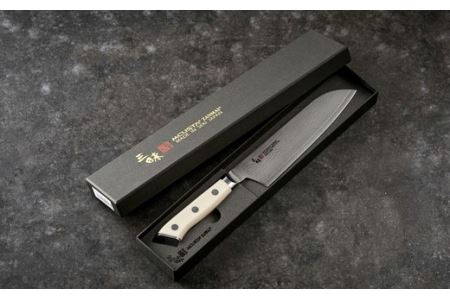 H64-08 三昧 クラシック ダマスカス コーリアン 三徳包丁 180mm