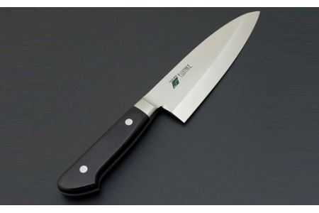 H56-06 フジタケ ステンレス ツバ付 出刃包丁 165mm