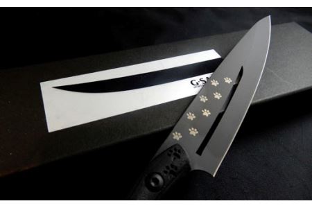 H50-28 SABINYAIFE KITCHEN3【ブラックブレード】 ペティ スナネコver