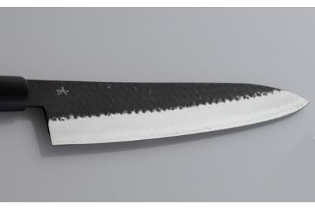 H60-27 志津刃物製作所：V金10ステンレス包丁「玄」 牛刀包丁 210mm