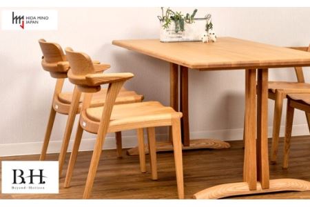 D134-01 B.H.ダイニングチェア(ショートアーム)【オーク材】JBH-DCO201A PNO