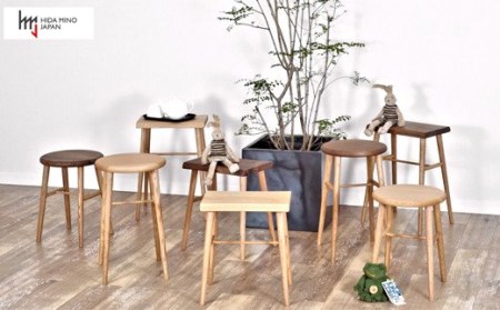 D73-03 ハイスツール/サイドテーブル【オーク材】JCW73016O ONO