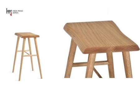 D73-03 ハイスツール/サイドテーブル【オーク材】JCW73016O ONO
