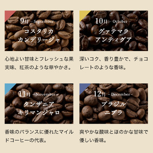 【定期便】カフェ・アダチ ストレートコーヒー400g×12ヶ月