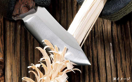 H100-05 ブッシュクラフトナイフ（ブラック・アシッドウォッシュ仕上げ） d1-03