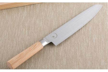 ■ミシュラン料理人　橋本幹造　両刃包丁　七寸 ◇ 貝印 (AB5510)