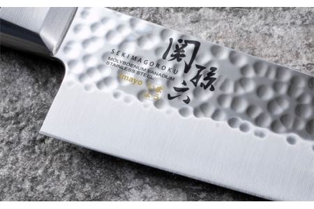 ＜職人の技巧を連想させる追目模様包丁＞■関孫六　いまよう　牛刀（シェフナイフ）１８０ｍｍ◇貝印H14-31