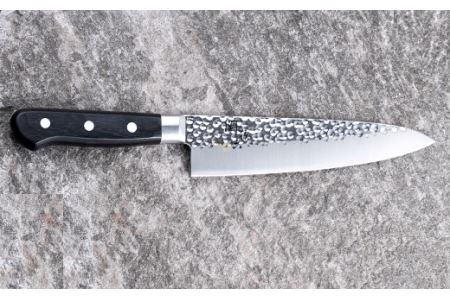 ＜職人の技巧を連想させる追目模様包丁＞■関孫六　いまよう　牛刀（シェフナイフ）１８０ｍｍ◇貝印H14-31