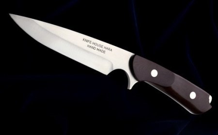 ブッシュクラフトナイフ 【インプレス】(牛革製ケース付き) SP140-01