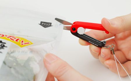 H5-218 ミニはさみ ツートンカラー3色セット(ピンク×黒 赤×黒 紺×黒)Hセット