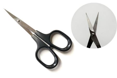 蒼山日菜監修　切り絵はさみ 中級者用 (DSA-100M)  日本製  CANARY 