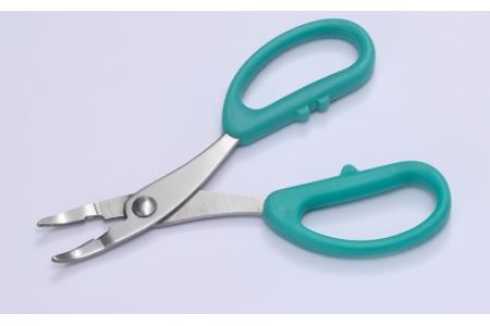 H5-217 ペンチ付ワイヤー切（曲刃） ～園芸 手芸 農作業 ハンドメイド 釣り～