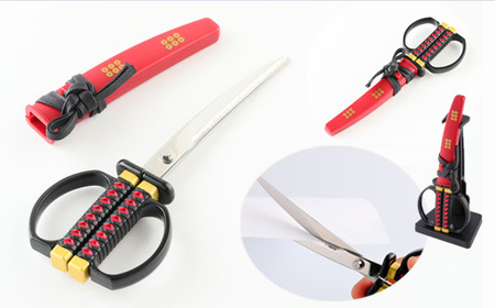 日本刀はさみ&日本刀ペーパーナイフ 真田幸村 2点セット 