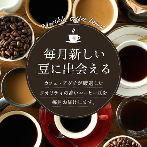 S105-02 【定期便】カフェ・アダチ ブレンドコーヒー(400g×12ヶ月)
