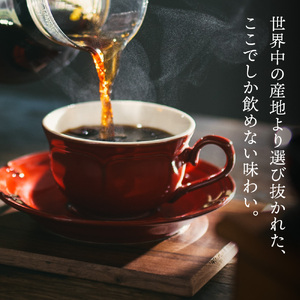 S50-02【定期便4ヶ月】【カフェ・アダチ】高級コーヒー豆 毎月1袋(100g