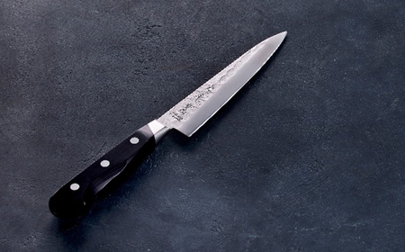 H35-33 虎徹 ヤスキハガネ青紙2号 ペティナイフ 135mm(安田刃物)