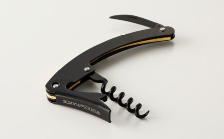 ソムリエナイフ ブラックゴールド