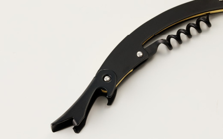 ソムリエナイフ ブラックゴールド