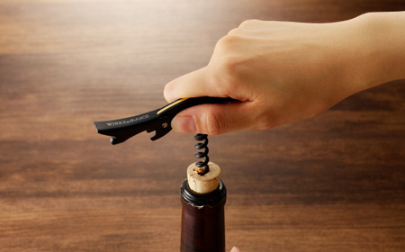 ソムリエナイフ ブラックゴールド